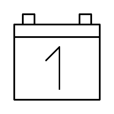 Wired outline 28 calendar hover pinch  1 